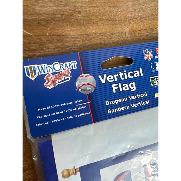 Texas Rangers House Flag 27"x37" Vertical Hanging Baseball WinCraft Red Blue MLB - Picture 4 of 4